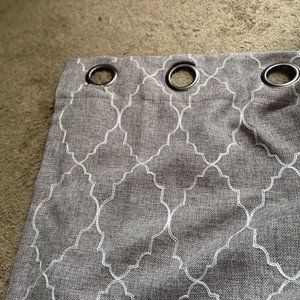 2-Pack Gray Curtains